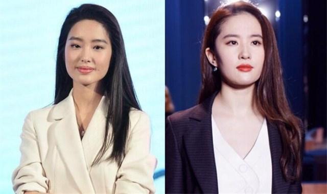 杨采钰刘亦菲开撕火药味足,同走清纯路线颜值气质却差了一大截
