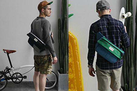 男士单肩包的正确背法 时尚穿搭打造明星范