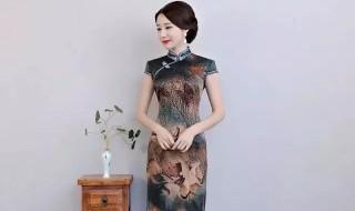 女长款旗袍穿搭技巧 旗袍的经典款式