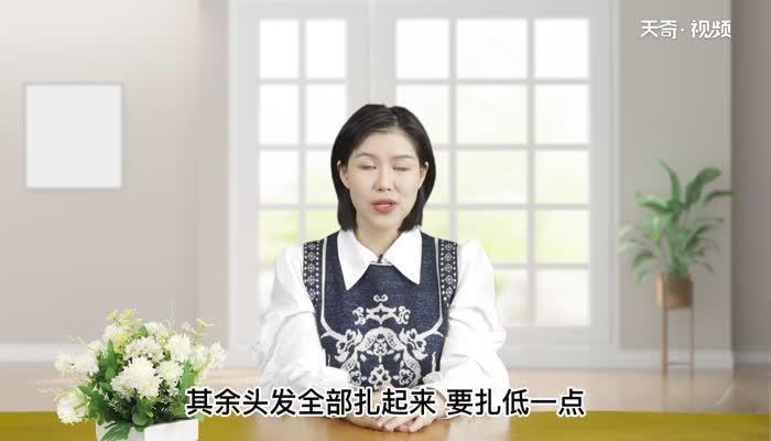 短发怎样扎头发简单好看 怎样扎短发好看