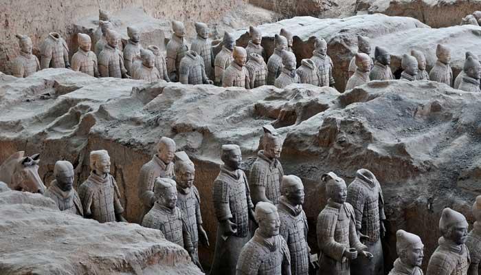 兵马俑是什么做的